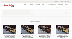 Desktop Screenshot of guitarhotline.com